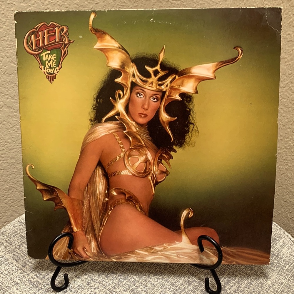 CHER.. LP Vinyl “Take Me Home”Record Casablanca 1979